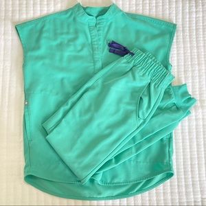 Figs Scrubs Surgical Green